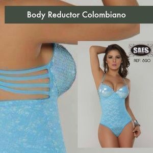 Yellow Body Shaperwear Tummy Control Faja